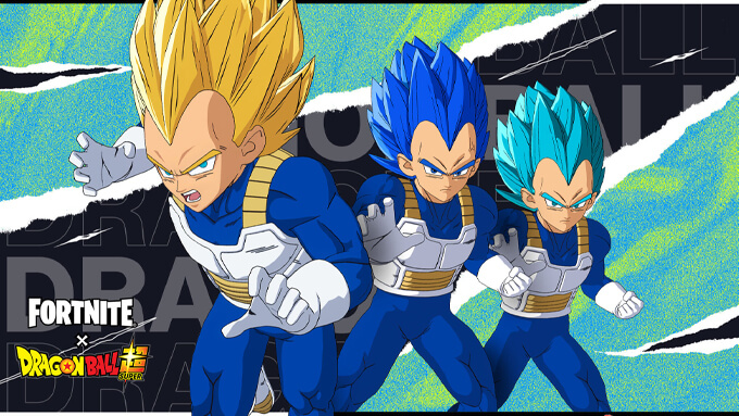 Dragon Ball no Fortnite: Goku, Vegeta e outros personagens chegam