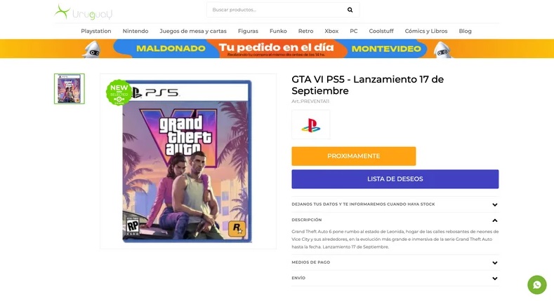 GTA 6 Loja revela suposta data de lançamento do jogo 2