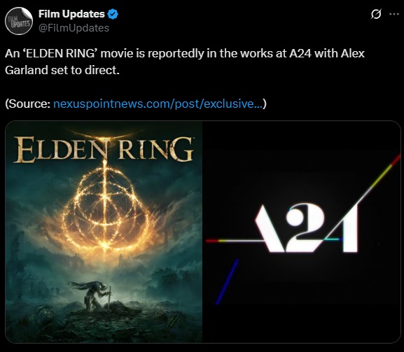 Elden Ring pode virar filme e já teria diretor renomado envolvido 2