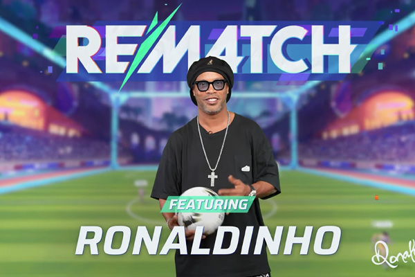 Ronaldinho Gaúcho é o novo embaixador de Rematch
