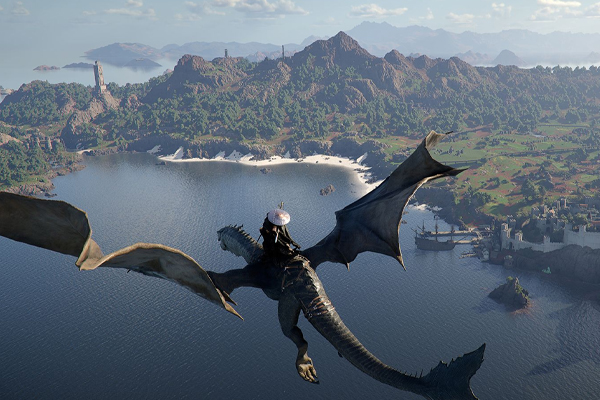 Crimson Desert ganha novo gameplay no PS5 com dragões e chefes intensos