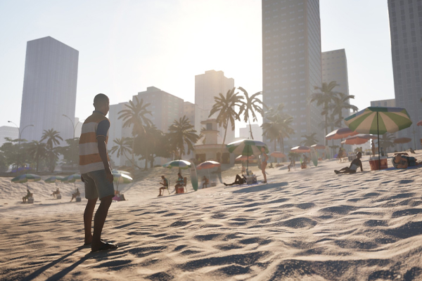 171, o GTA brasileiro, ganha novo vídeo e revela praia com NPCs e detalhes inéditos